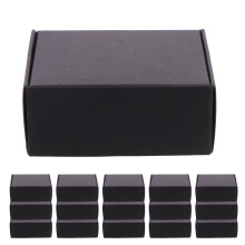 Eease 20 Black Corrugated Small Shipping Boxes for Business