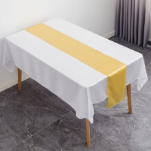 Satengduk løper 30x275cm til bankett og bryllupsfestdekorasjon