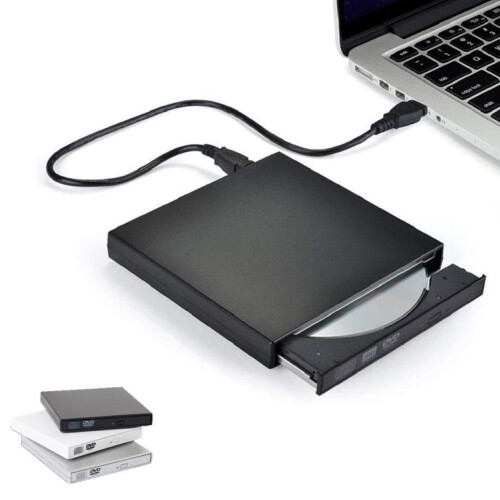 SUSUchens Εξωτερική μονάδα οπτικού δίσκου USB2 0Combo DVD ROM, μονάδα ανάγνωσης CD VCD για φορητό