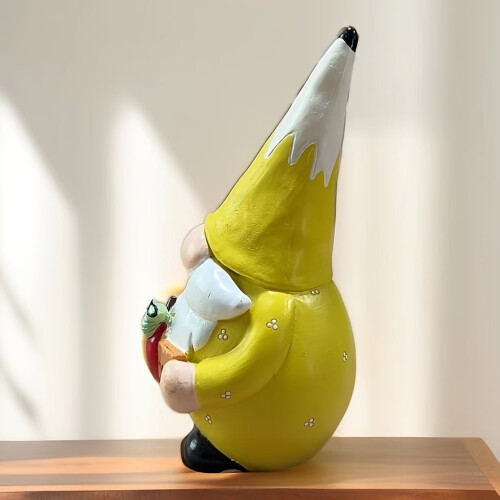 Φιγούρα Gnome κήπου από ρητίνη με θέμα τον δάσκαλο, σχέδιο καπέλου με μολύβι,
