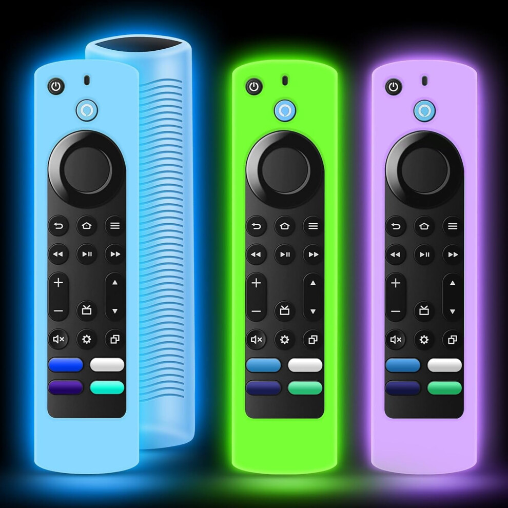 3 Pack Silicone Remote Cover Replacement Compatible With Toshiba And Insignia Fire Tv Remote, Lightweight Anti Slip 9482828491252