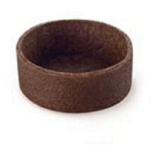 Mini Round Chocolate Tartlets - 12pk