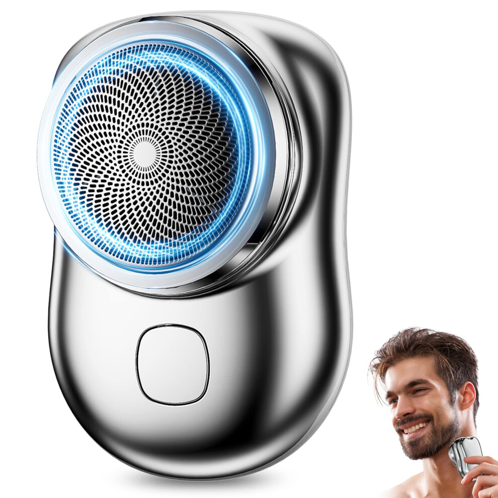 Electric Shaver for Men USB Rechargeable Waterproof Wet Dry Speed Motor Compact Travel Razor