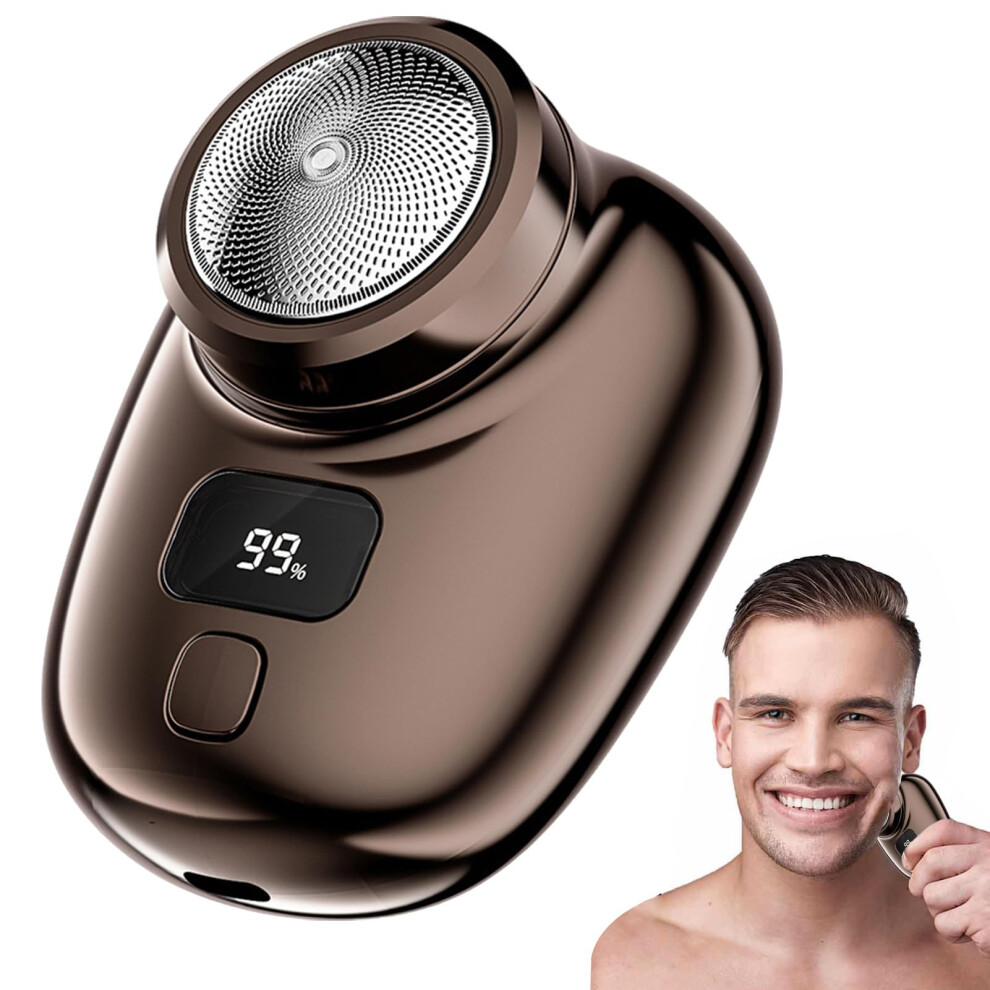 Electric Shaver for Men Waterproof Cordless Beard Trimmer Rechargeable Close Shave LED Display