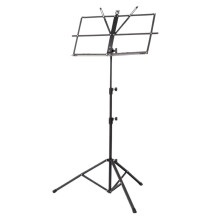 Folding Music Stand Adjustable Metal Sheet Holder for Violin Guitar Erhu Durable and Portable