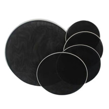 5 Pack Mesh Drum Heads Set for Quiet Practice, Low Volume Drum Head Replacement, 10 12 14 16 20 Inch