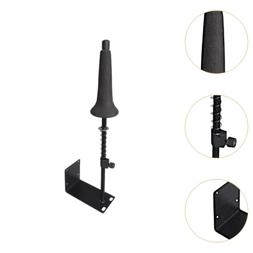Trombone Wall Mount Hanger, Space Saving Iron Rack for Secure Display in Home or Studio 2