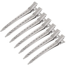 Hair Sectioning Clips 24 Pack, Durable Metal Duckbill Clips for Salon Styling and Curling