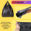 ezkart Pack of 1000 - Black Strong Plastic Nappy B 8
