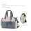 Lmbabter Diaper Bag Nappy Bag, blue / beige, One Size 5