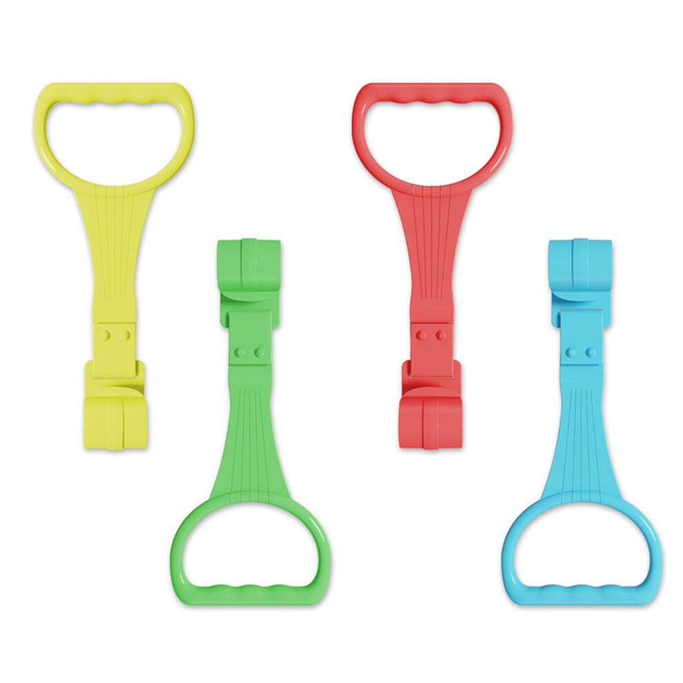 Baby Pull Up Rings, Playpen Pull Up Rings, 4Pcs Baby Play Pen Ring, Babys Crib Hanging Ring, Crib Pull Tab, Bed Stand Up Armrest For Cot Playpen Stro Butyeak