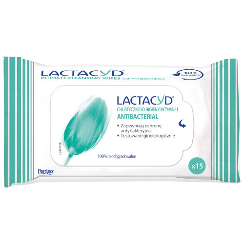 Intimate Wipes With Anti-Bacterial 1 Package 15 Pieces