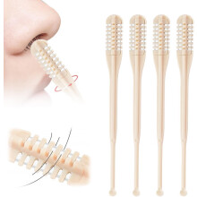 Nose Hair Trimmer 4pcs 360 Smooth Rotation Ear and Nose Hair Remover with Dual Grooming Function