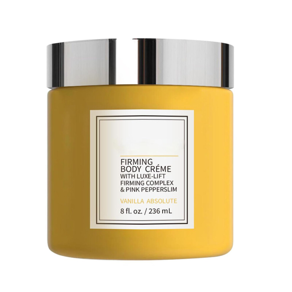 Cream Champagne Extract Firming Body With Vanilla Scent, Antiaging Hydration For Arms And Legs, 1 Fl Oz