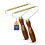 2 Pcs Double-Sided Carpet Scraper Tool & Lint Remover with Ergonomic 1