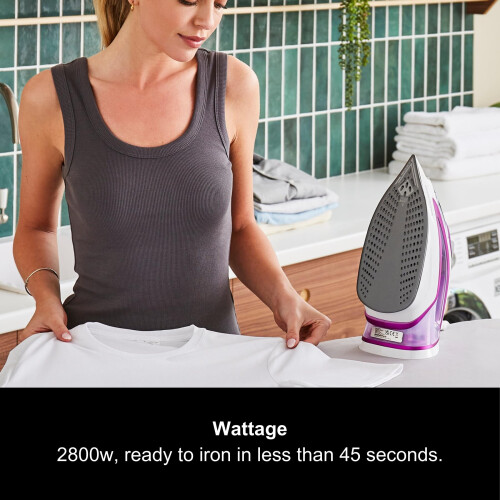 Morphy Richards Morphy Richards TurboGlide Steam Iron, Ceramic Non stick Soleplate, 1