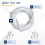 Dikots Net Curtain Wire and Hooks Set - 3 Meter Curtain wire kit with 2