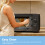 COMFEE' 20L Compact Microwave, 700W Black Solo Manual Microwave with 6