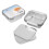 Tala 10A60122 Foil Container with Lids Silver 4