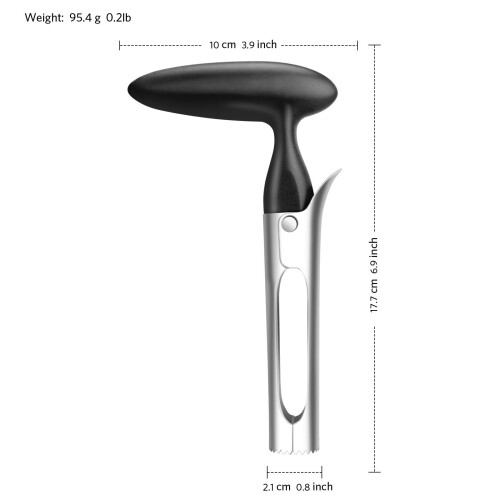 Asdirne Apple Corer, Apple Corer Remover with ABS Handle and Serrated 1