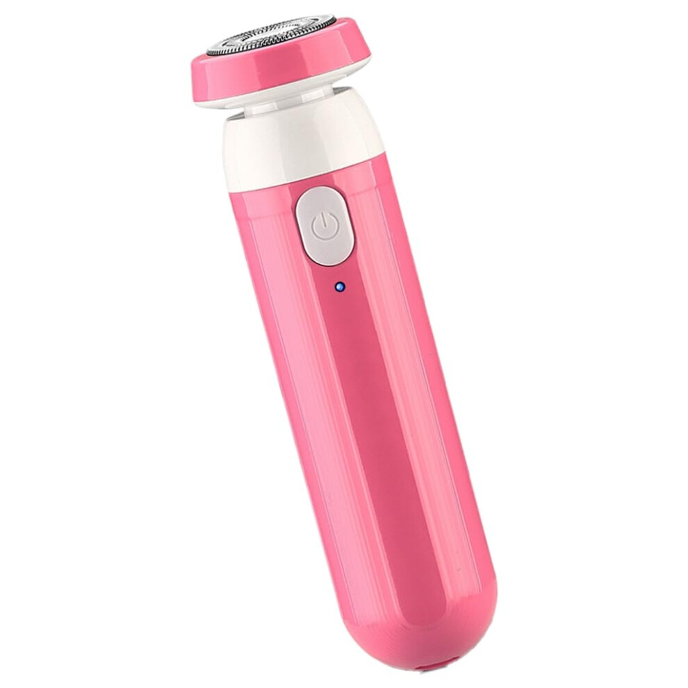 Pink Electric Shaver With Fast Charging Skinfriendly Blade Rechargeable Beard Trimmer For Men