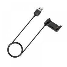 Kabel do stacji ładującej smartwatch Prettyui, przenośny kabel zasilający, kompatybilny z Garmin* Vivoactive HR