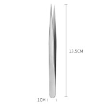 DEKAXID Rainbow Eyelashes Tweezers Antistatisk Eyelash Extension Tweezer Viftevippe Øyenbrynspinnet Buet Rett Utmerket Lukking