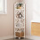 Dripex Dripex White Corner Shelf, Free Standing Shelf, Floor Storage Unit for 1