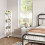 Dripex Dripex White Corner Shelf, Free Standing Shelf, Floor Storage Unit for 4