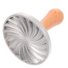 Molde para hacer fondant, prensa para galletas, utensilio de repostería (juego de 2), herramienta para hornear en casa