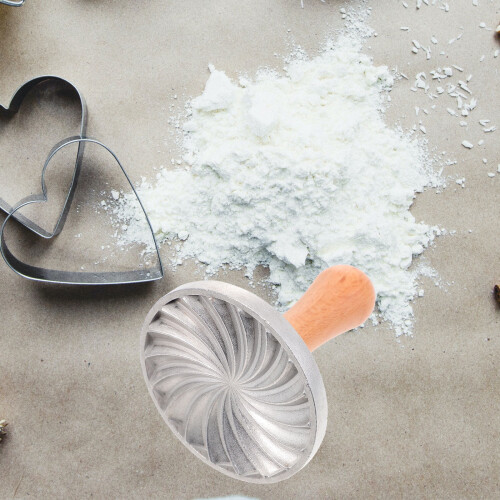 Fondant Making Mold Cookie Press Embossing Baking Gadget (Set of 2) Home Baking Tool 2