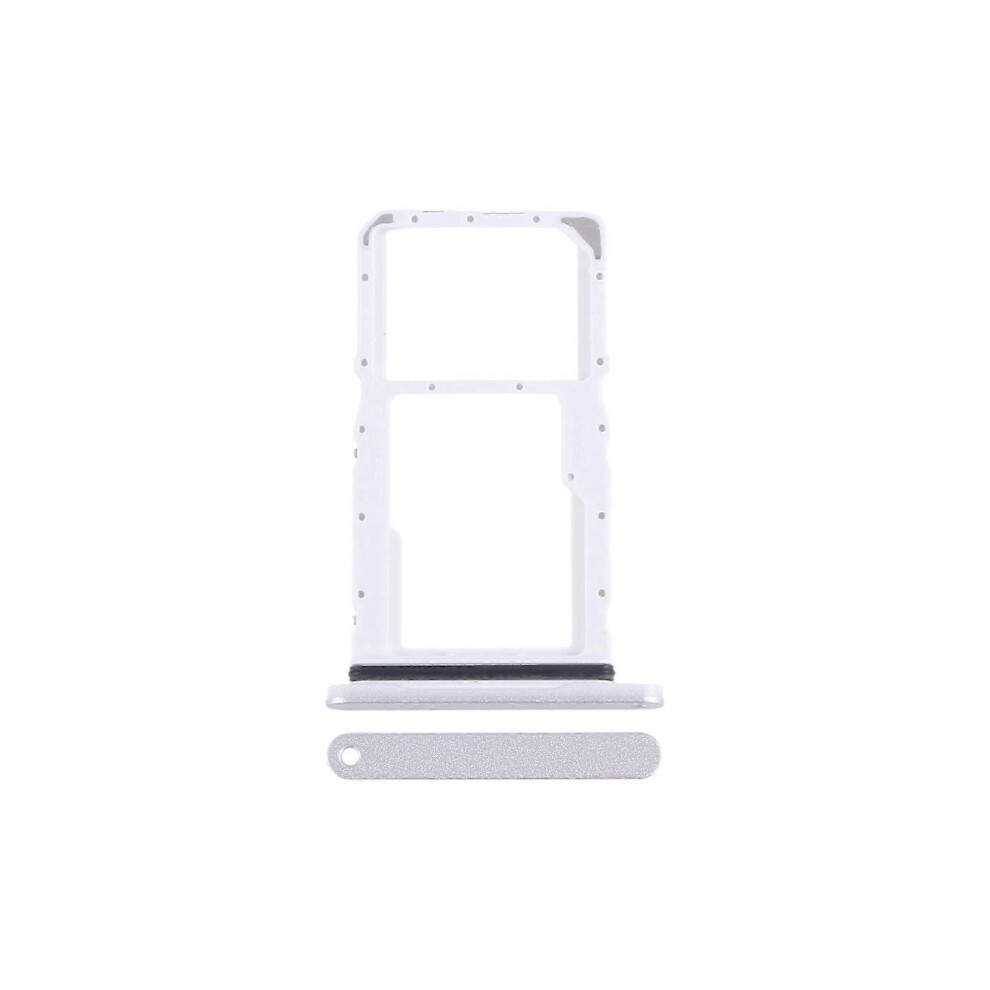 Compatible With Samsung Galaxy Tab A9+ 5G Sm-X215 Compatible Sim + Micro Sd Card Tray Silver 9173940192768