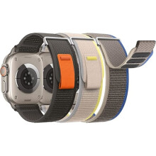 3 darabos csomag, kompatibilis az Apple Watch szíjakkal (38mm, 40mm, 41mm), nőknek és férfiaknak egyaránt, nejlon szövet sportszíjak