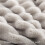 RUIKASI Fleece Throw Blanket for Sofa - Single Fluffy Beige Throws for 5