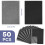 50 Sheets Transfer Paper, Carbon Paper for Tracing, Black Graphite 2