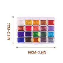 2012/20/24/60 Colors Watercolor Painting Set 20 Color Pearl Solid Watercolor Pigment Watercolor Painting Pearl Coloring 5ML