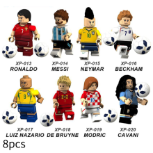 Nieuw 8e WK voetbal bouwblokken figuren speelgoed kindercadeau