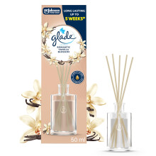 Glade Reed Diffuser, Home Fragrance Infused with Essential Oils, Room