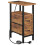 AMHANCIBLE Slim Bedside Table with Charging Station, Narrow Side Table 1