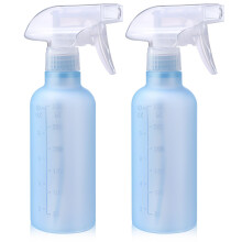 VEXPLO Plastic Spray Bottles Small Spray Bottles for Hair Cleaning Plants Pet, Mist/Stream Adjustable, BPA-free Water Mist Spray Bottle 300ml, 2