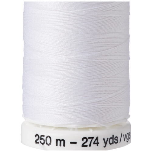 Gütermann Gutermann Sew-All Thread, Polyester, White, 250 m 1