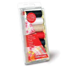 Gutermann Thread Set: Sew-All: 7 x 100m, assorted