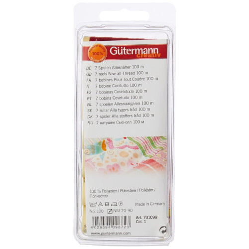 Gütermann Gutermann Thread Set: Sew-All: 7 x 100m, assorted 2
