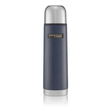 THERMOcafè by THERMOS Stainless Steel Flask, Hammertone Blue, 500 ml