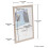 Hampton Frames | Poster Frame SORBONNE A3, Oak Effect, 29.7x42cm, 5