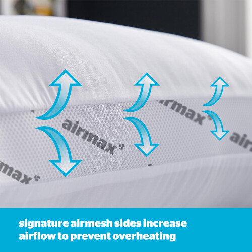 Silentnight Silentnight Airmax Super Support Pillows, With Foam Core Breathable 2
