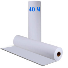 Drawing Paper Roll, White Arts Paper Roll, 44cm x 40m Recycled
