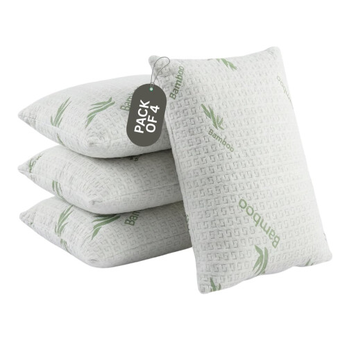 IMFAA Bamboo Pillow Protector - Soft and Comfortable Microfiber