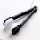 Glasses Cleaner Microfiber Eyeglass Cleaning Tool with Soft Brush Scratch Black 1