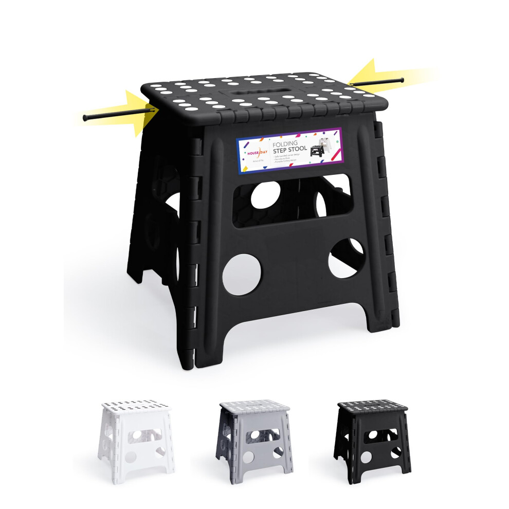 Photos - Other Hand Tools HOUSE DAY Folding Step Stool 13 inch Height Medium Heavy Duty(33cm)